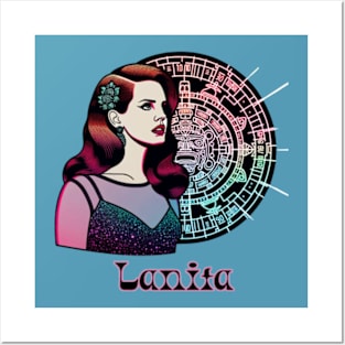 Lana Del Rey - Lanita (for light colors) Posters and Art